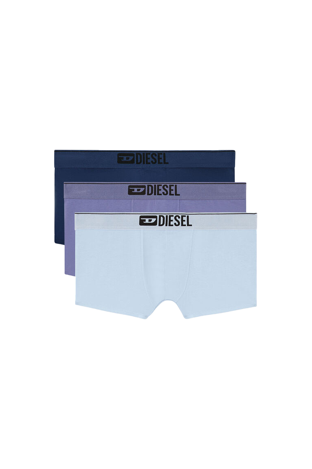 Diesel Damien Boxer Shorts: 3-Pack Stretch Cotton, Flexible Fit, Multi-Color