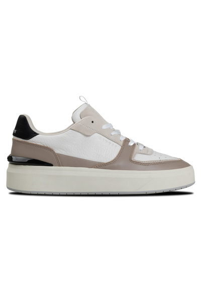 Surefire Tennis Sneaker: White Minimalist Luxury for Casual Sportswear