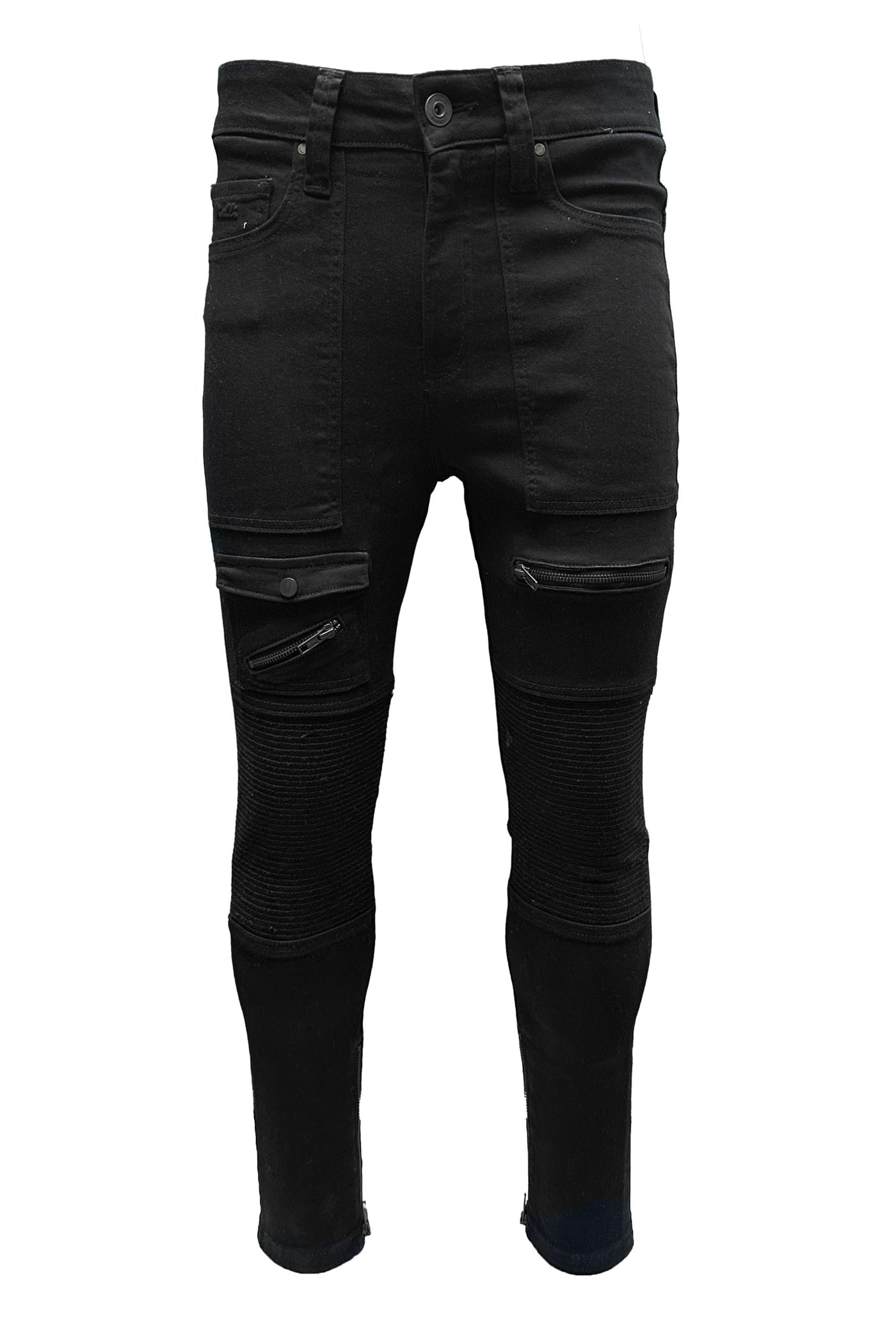 Aelooso Black Denim Jeans for Men - Premium Comfort & Stylish Fit