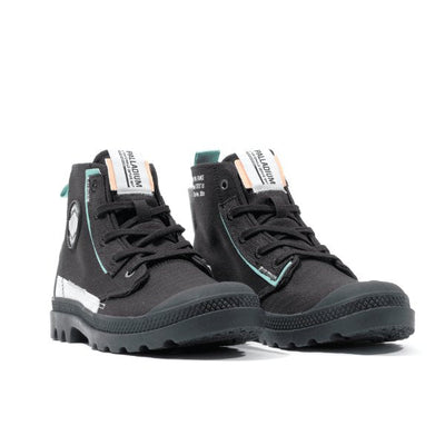 Palladium Pampa Underlayer Black Boots for Men: Durable, Stylish, Comfortable Footwear