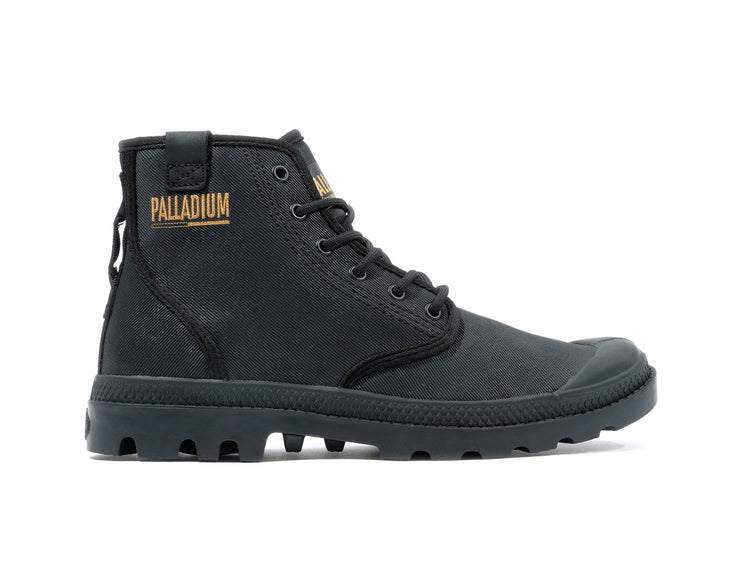Palladium Pampa Hi Coated Black Boots for Ultimate Style and Durability