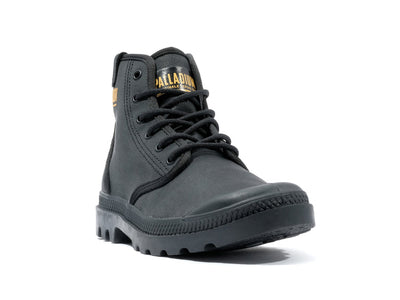 Palladium Pampa Hi Coated Black Boots for Ultimate Style and Durability