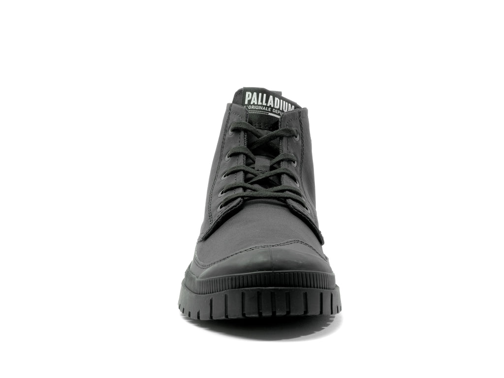 Palladium SP20 Hi-Tech Black Boots: Lightweight, Durable, Waterproof, Urban Explorer Footwear