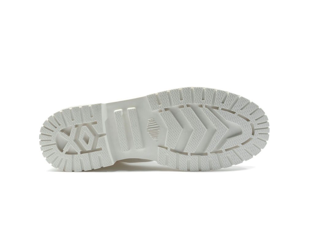 Palladium SP20 Hi-Tech White Durable Canvas Boots for Men and Women