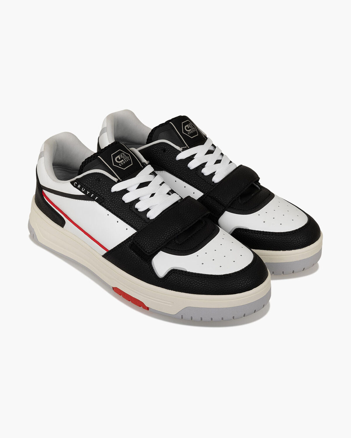 Cruyff Collegam Strap Sneakers: Stylish Two-Tone Comfort with Iconic Logo
