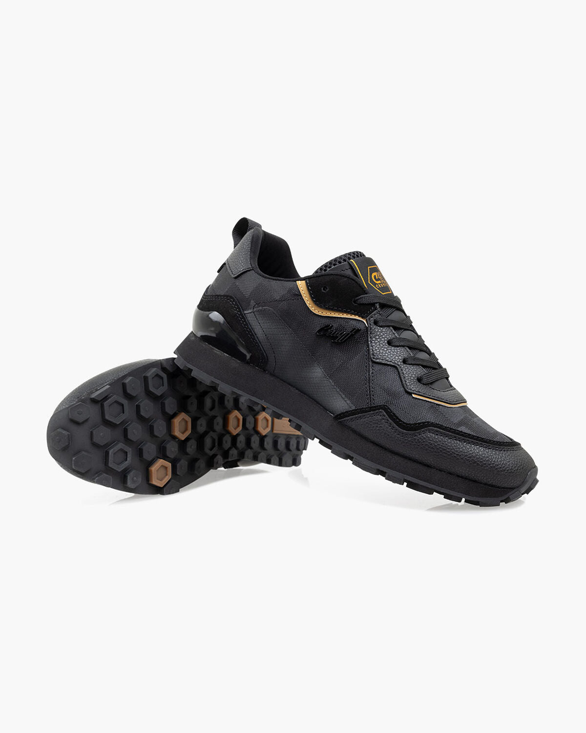 Cruyff Superbia Minimalist Black Gold Sneakers: Sleek Style, Ultimate Comfort