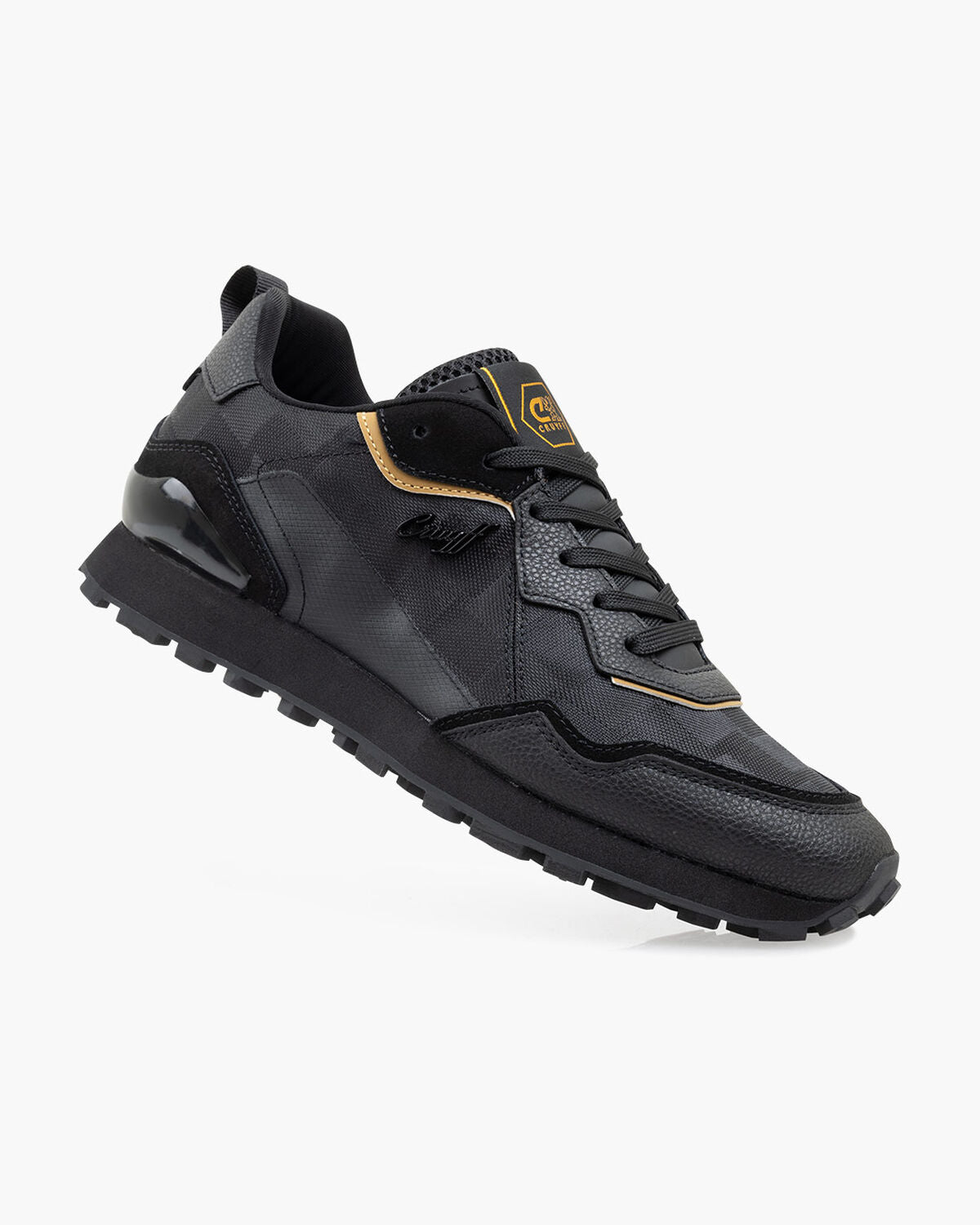 Cruyff Superbia Minimalist Black Gold Sneakers: Sleek Style, Ultimate Comfort