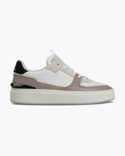 Surefire Tennis Sneaker: White Minimalist Luxury for Casual Sportswear