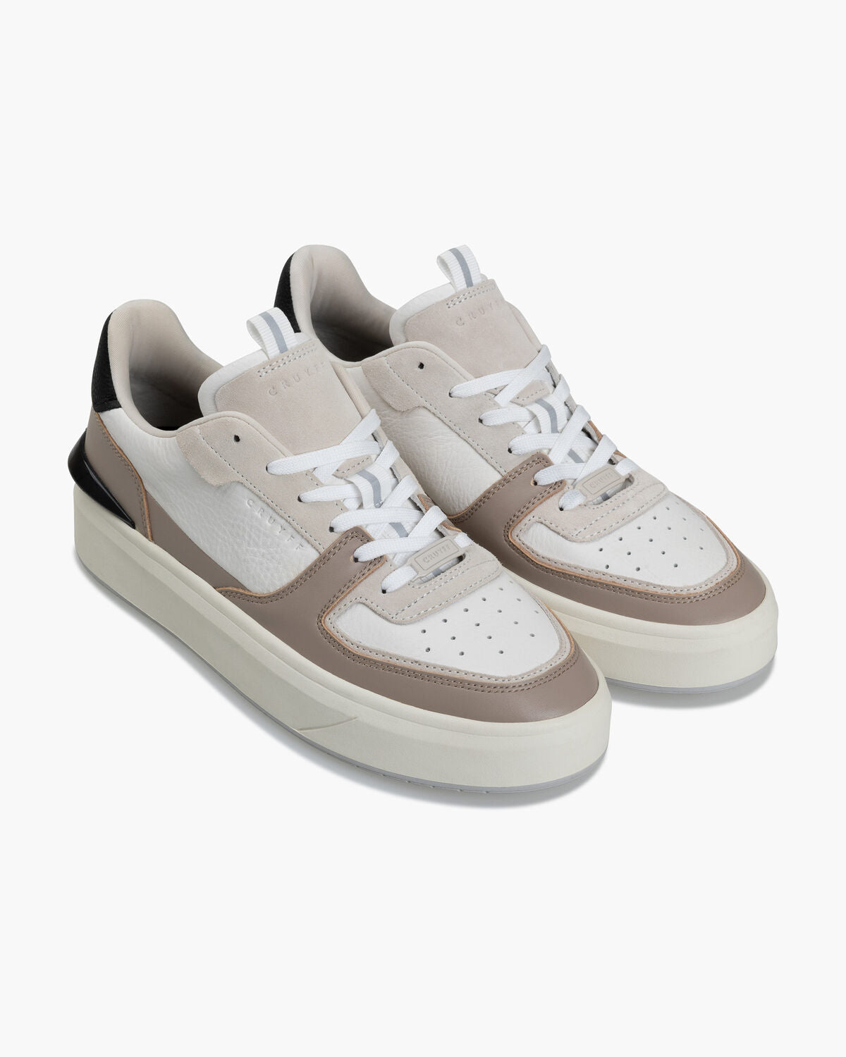Surefire Tennis Sneaker: White Minimalist Luxury for Casual Sportswear
