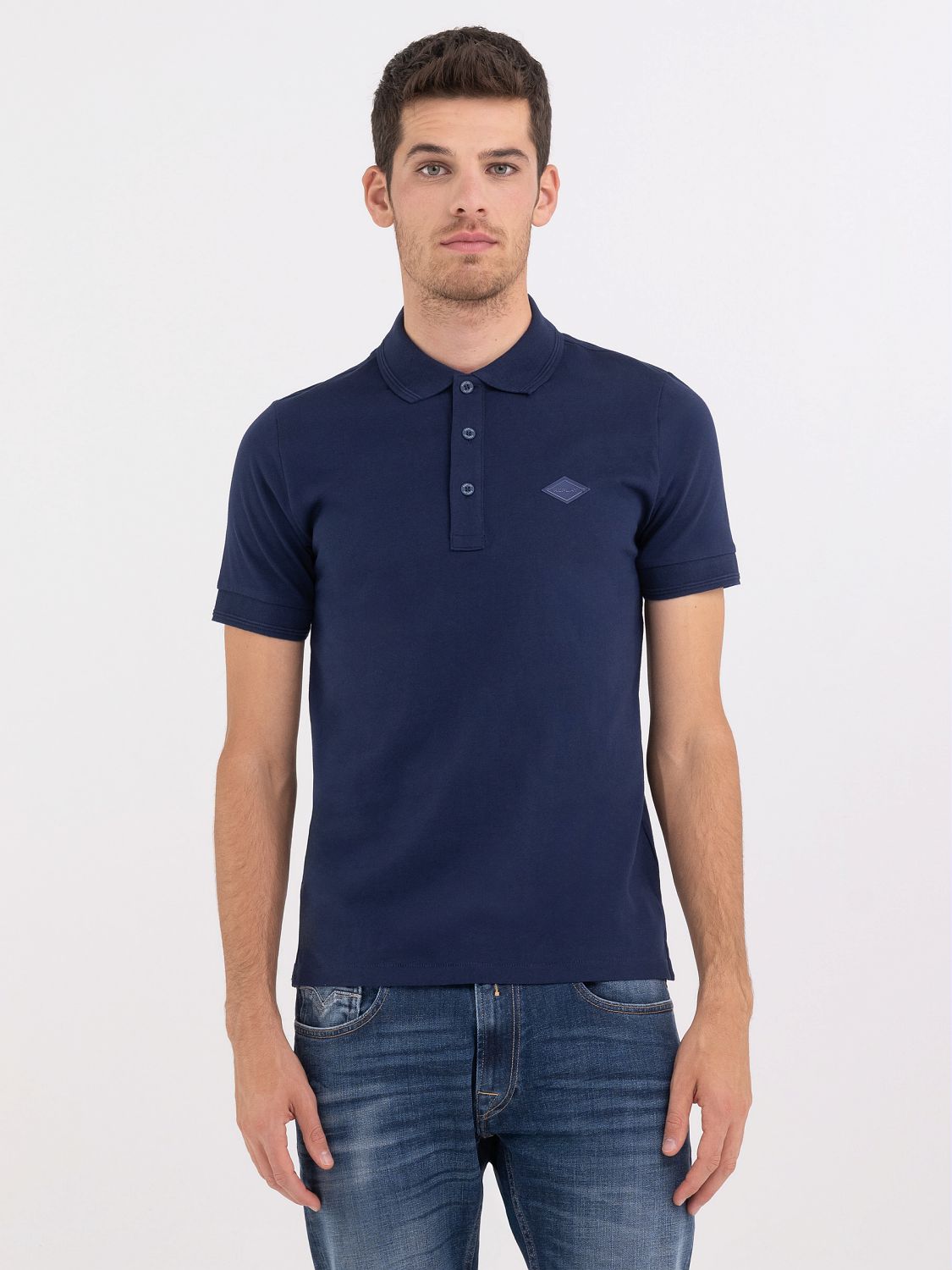 Replay Men's Navy M6548 Golfer Polo Shirt: Classic Style, Premium Comfort