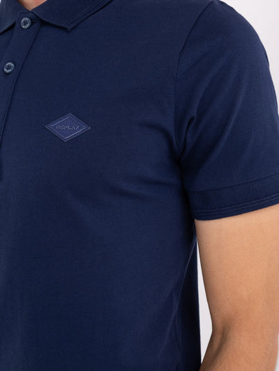 Replay Men's Navy M6548 Golfer Polo Shirt: Classic Style, Premium Comfort