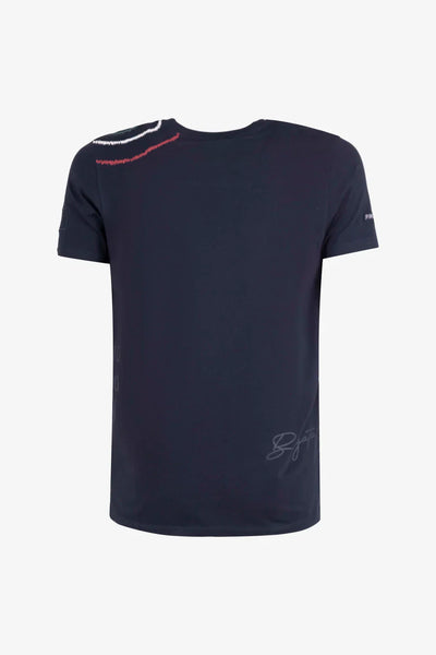 Esercito Geor Navy T-Shirt: Classic Style, Embroidered Branding, Ultimate Comfort Fit