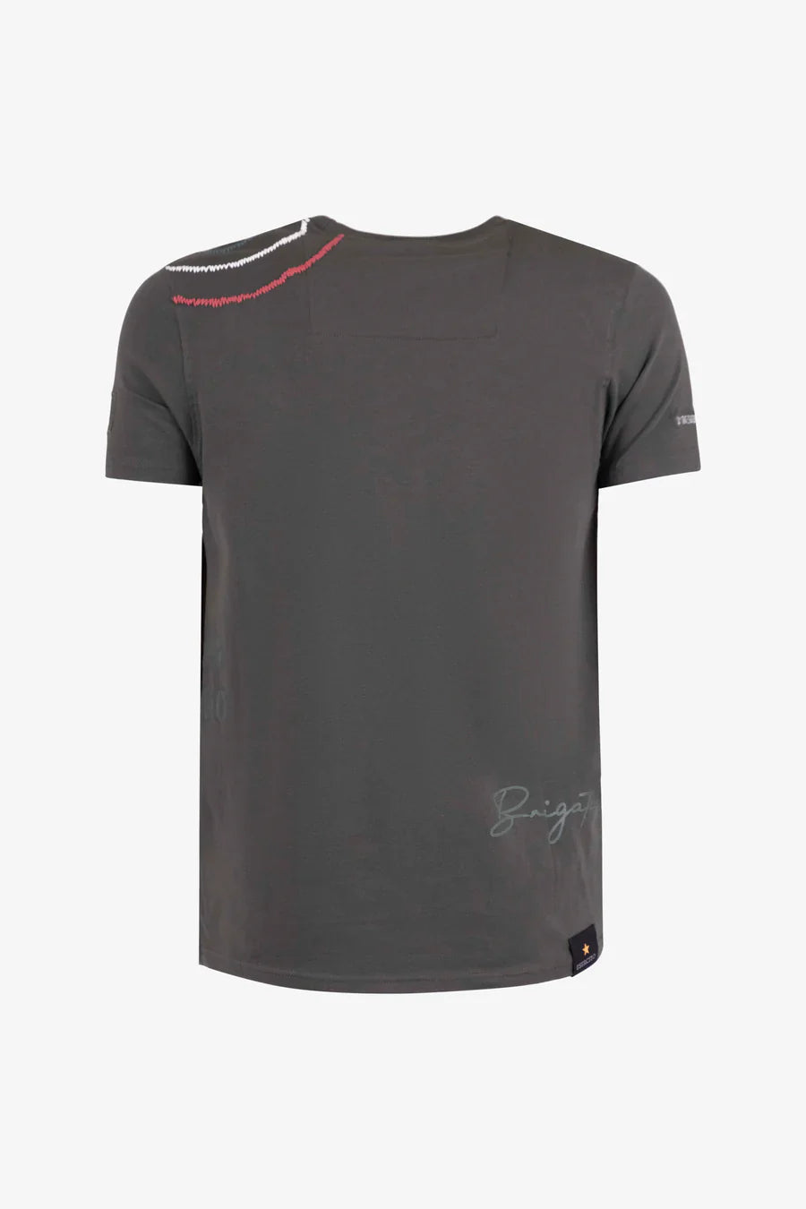 Esercito Geor Olive Short Sleeve T-Shirt with Embroidered Branding