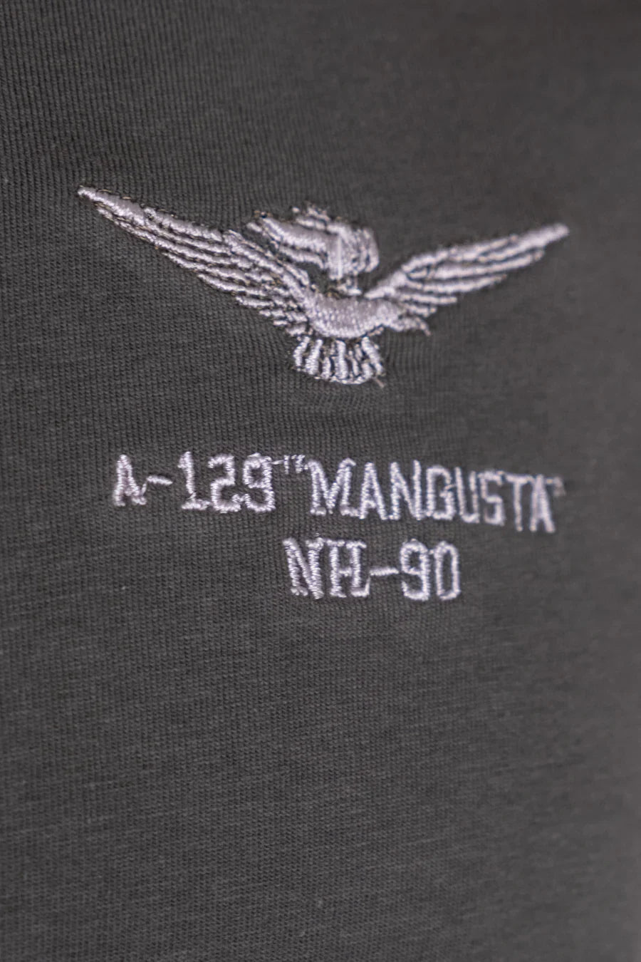 Esercito Geor Olive Short Sleeve T-Shirt with Embroidered Branding