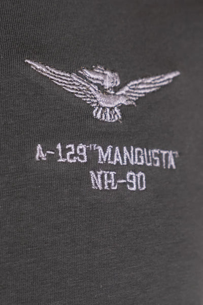 Esercito Geor Olive Short Sleeve T-Shirt with Embroidered Branding