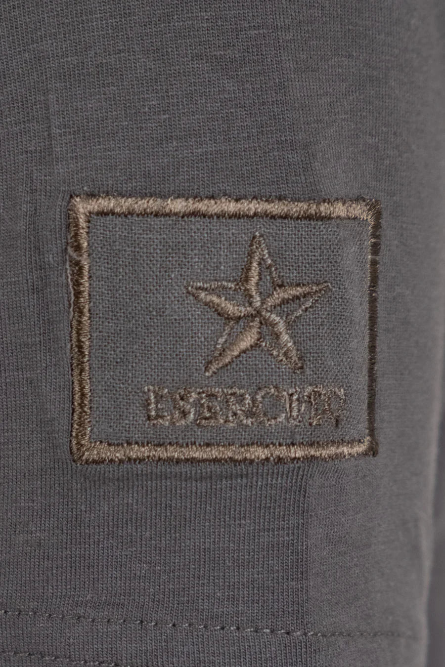 Esercito Geor Olive Short Sleeve T-Shirt with Embroidered Branding