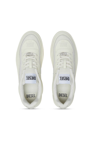Diesel S-Oval Skate Low Sneaker: Stylish Everyday Men's Leather Fabric Shoes