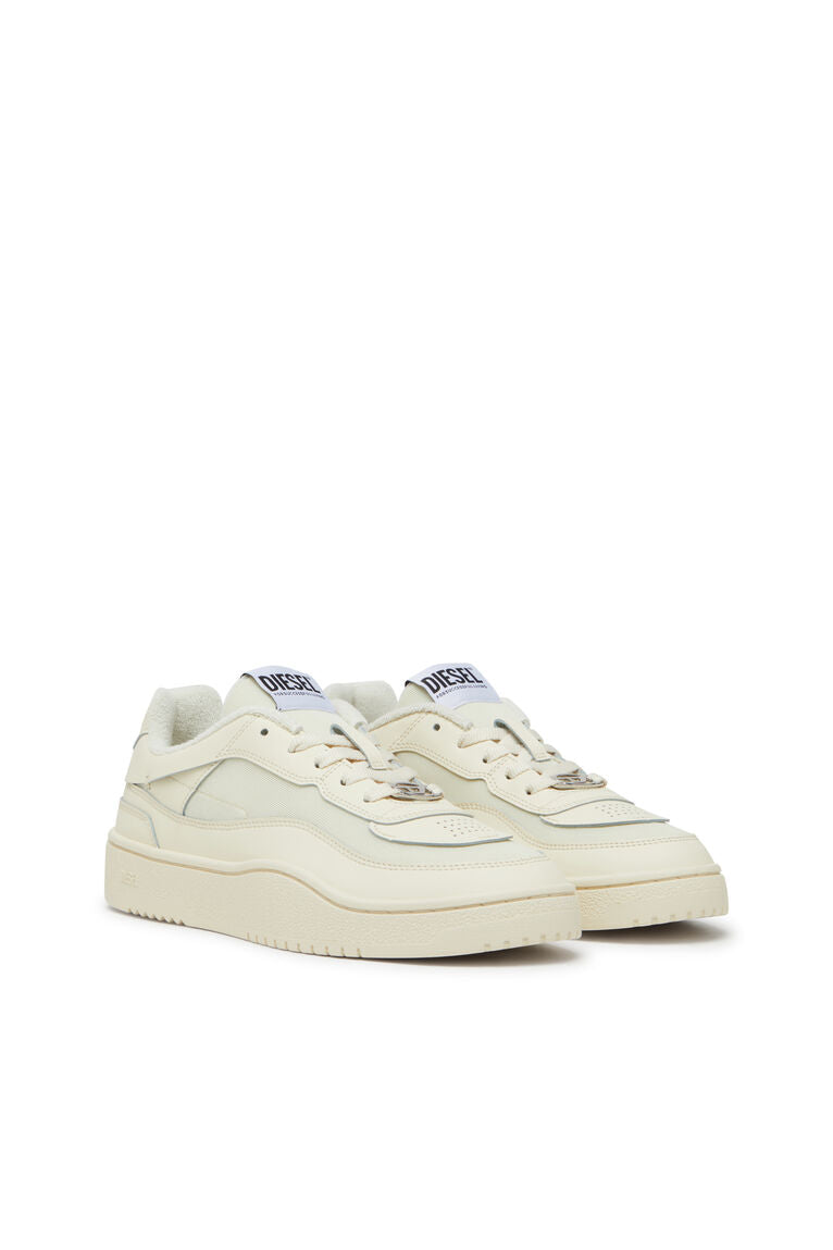 Diesel S-Oval Skate Low Sneaker: Stylish Everyday Men's Leather Fabric Shoes