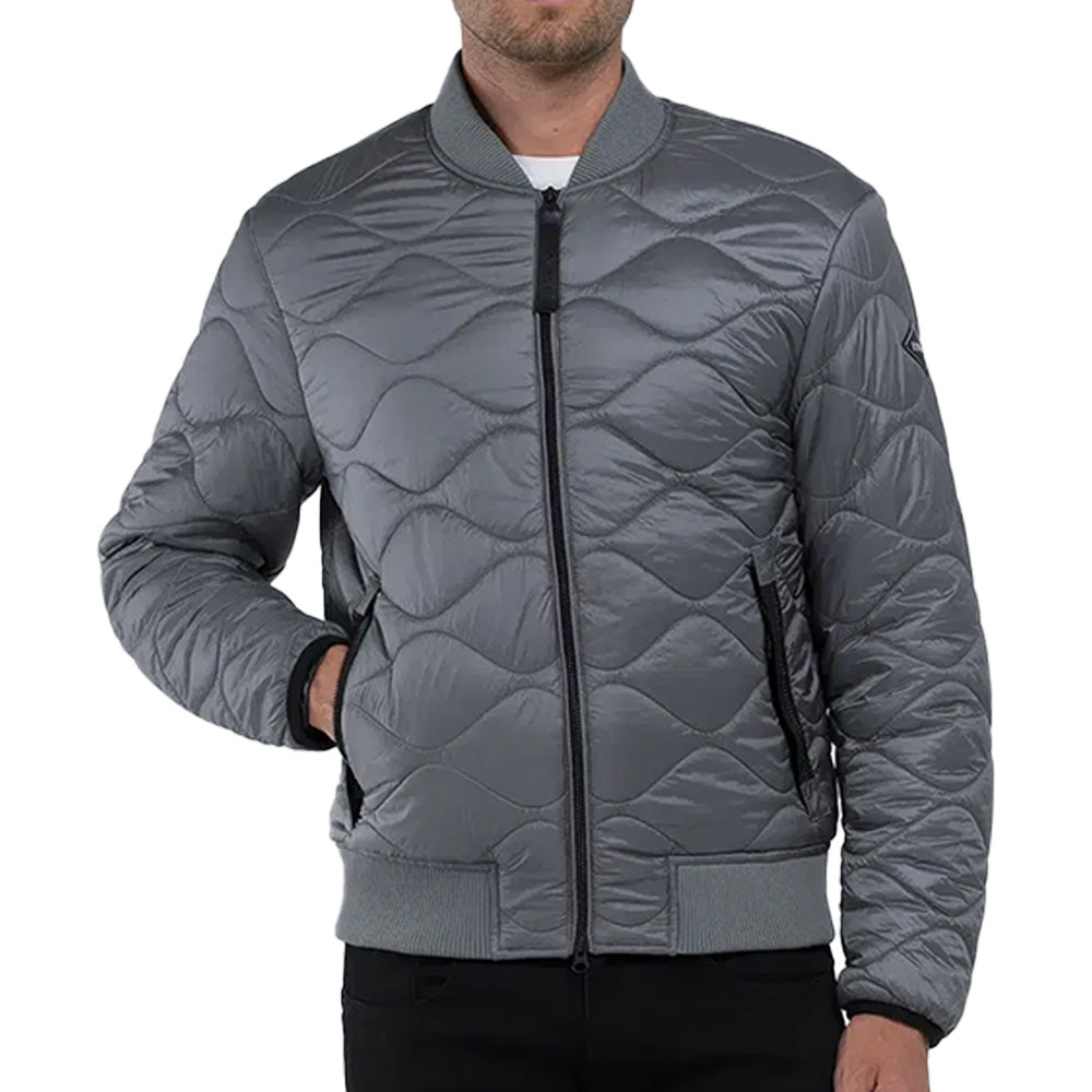 Replay Men's Quilted Puffer Jacket: Warm, Stylish, and Durable Outerwear