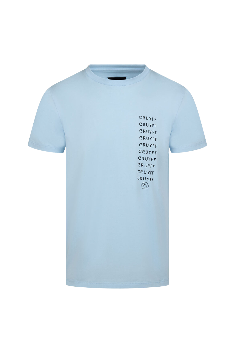 Cruyff Creditos Ice Chambray Blue T-Shirt: Stylish Comfort for Men