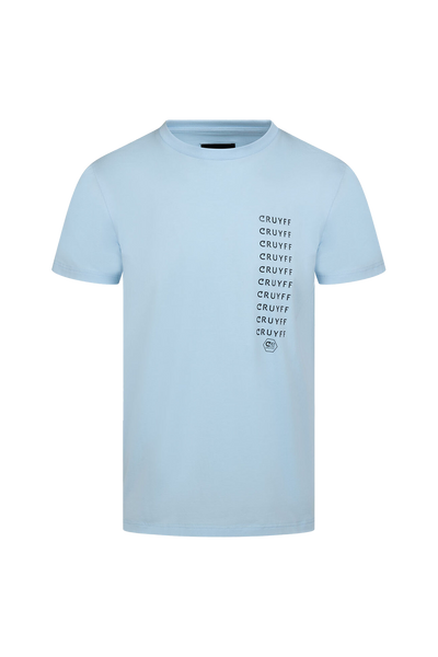 Cruyff Creditos Ice Chambray Blue T-Shirt: Stylish Comfort for Men