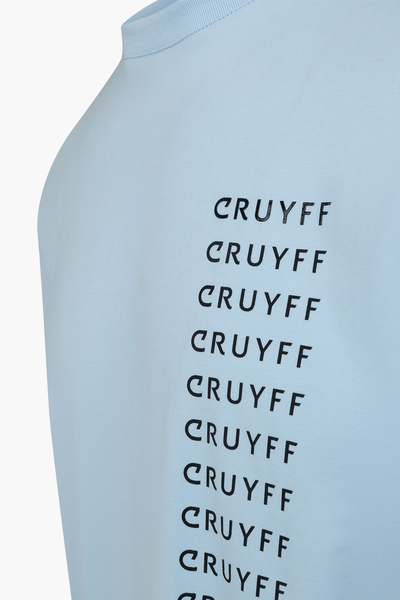 Cruyff Creditos Ice Chambray Blue T-Shirt: Stylish Comfort for Men