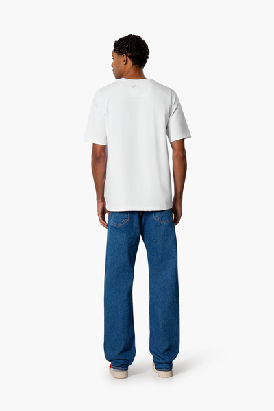 Cruyff Avatar White T-Shirt: Soft Stretch Cotton Blend for Sporty Style
