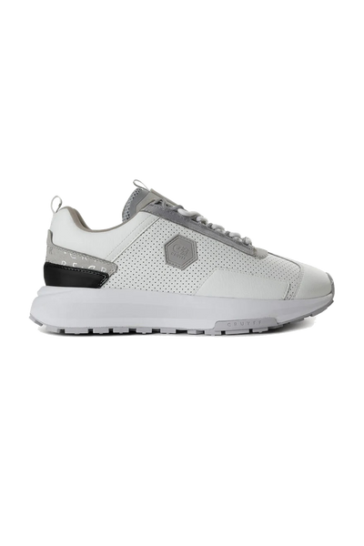 Cruyff Subutai White Silver Sneaker: Modern, Comfortable, and Stylish Everyday Footwear