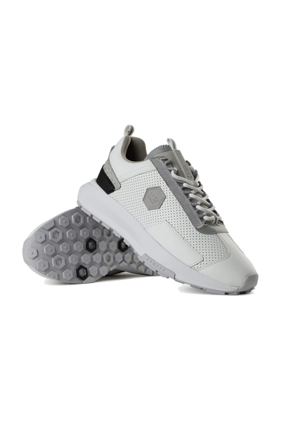 Cruyff Subutai White Silver Sneaker: Modern, Comfortable, and Stylish Everyday Footwear