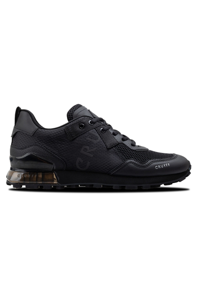 Cruyff Superbia Black Sneaker: Reflective Ripstop Mesh, Comfortable, Stylish, Durable