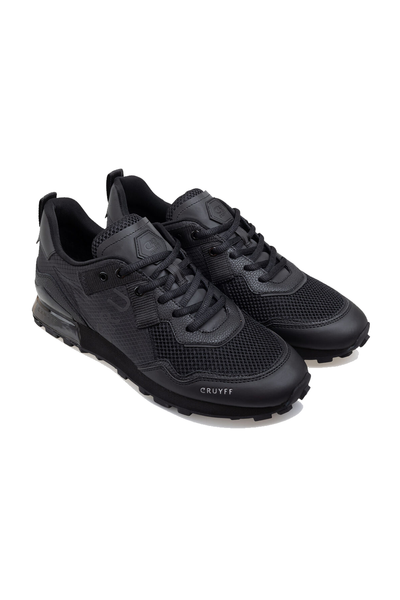 Cruyff Superbia Black Sneaker: Reflective Ripstop Mesh, Comfortable, Stylish, Durable