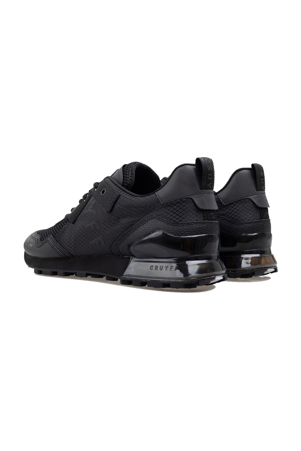 Cruyff Superbia Black Sneaker: Reflective Ripstop Mesh, Comfortable, Stylish, Durable
