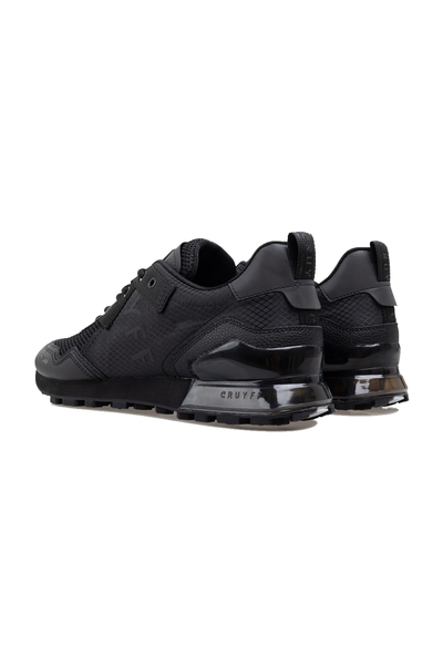 Cruyff Superbia Black Sneaker: Reflective Ripstop Mesh, Comfortable, Stylish, Durable