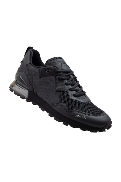 Cruyff Superbia Black Sneaker: Reflective Ripstop Mesh, Comfortable, Stylish, Durable