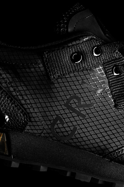 Cruyff Superbia Black Sneaker: Reflective Ripstop Mesh, Comfortable, Stylish, Durable