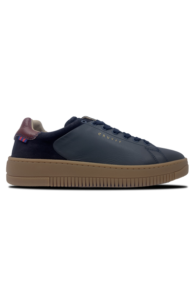 Cruyff Joan Clasico Navy Sneaker: Sleek, Low-Cut, Comfortable, and Timeless Style