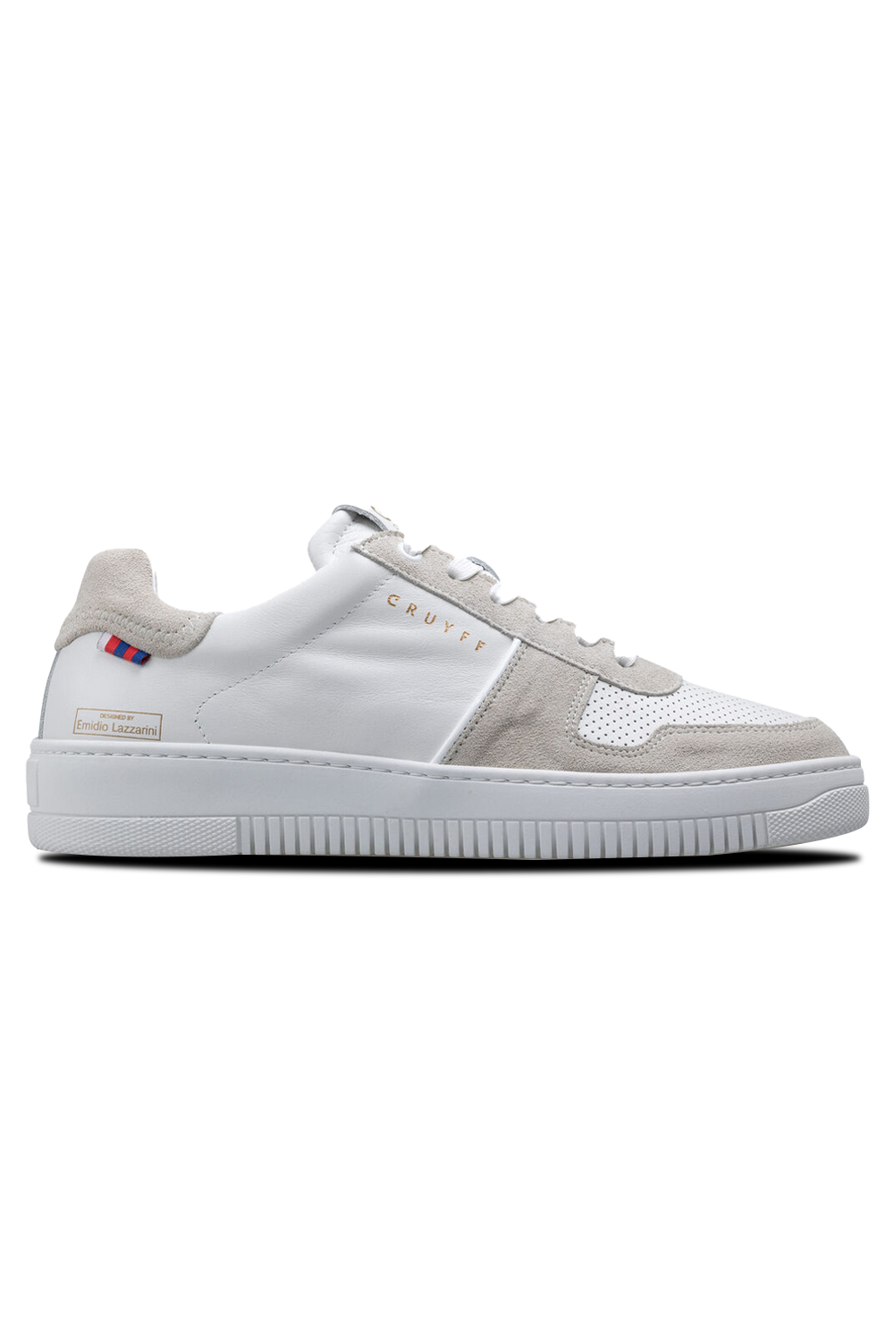 Cruyff Libero White Sneaker: Sleek Low-Cut Design, Ultimate Comfort, Modern Style