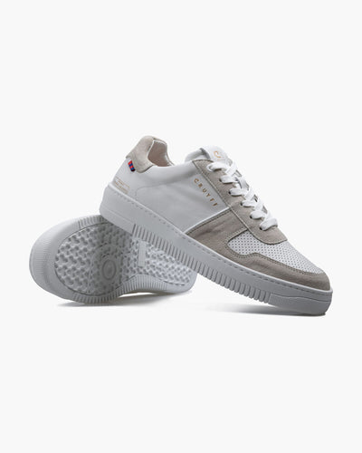 Cruyff Libero White Sneaker: Sleek Low-Cut Design, Ultimate Comfort, Modern Style