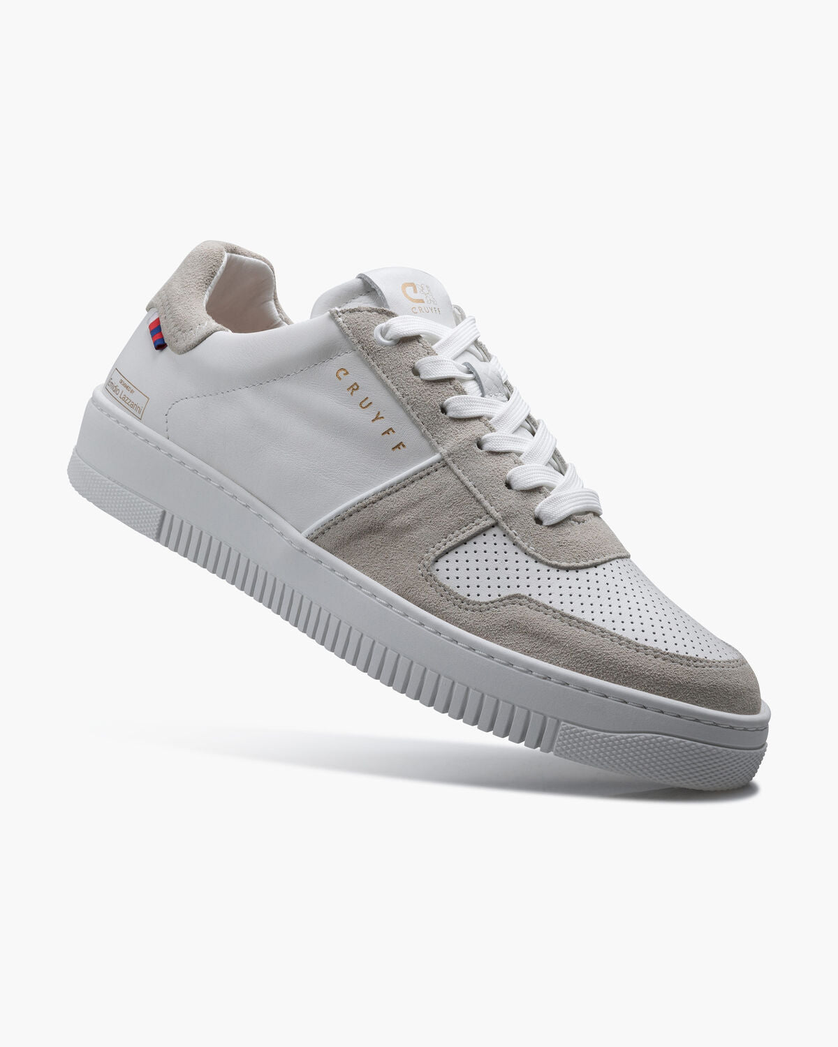 Cruyff Libero White Sneaker: Sleek Low-Cut Design, Ultimate Comfort, Modern Style