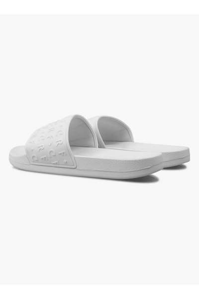 Cruyff CRF Slide 100 White Embossed Comfort Summer Sandal for Men