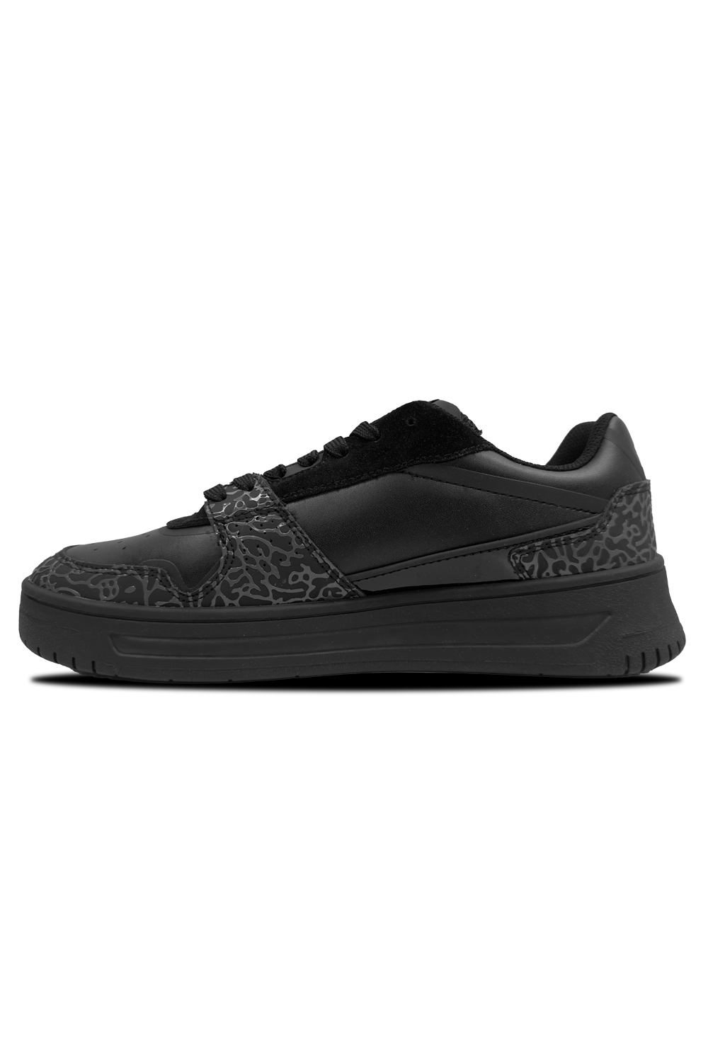 Cruyff Collegam Black Mid-Grey Sneaker: Stylish Lace-Up Comfort for Everyday Wear
