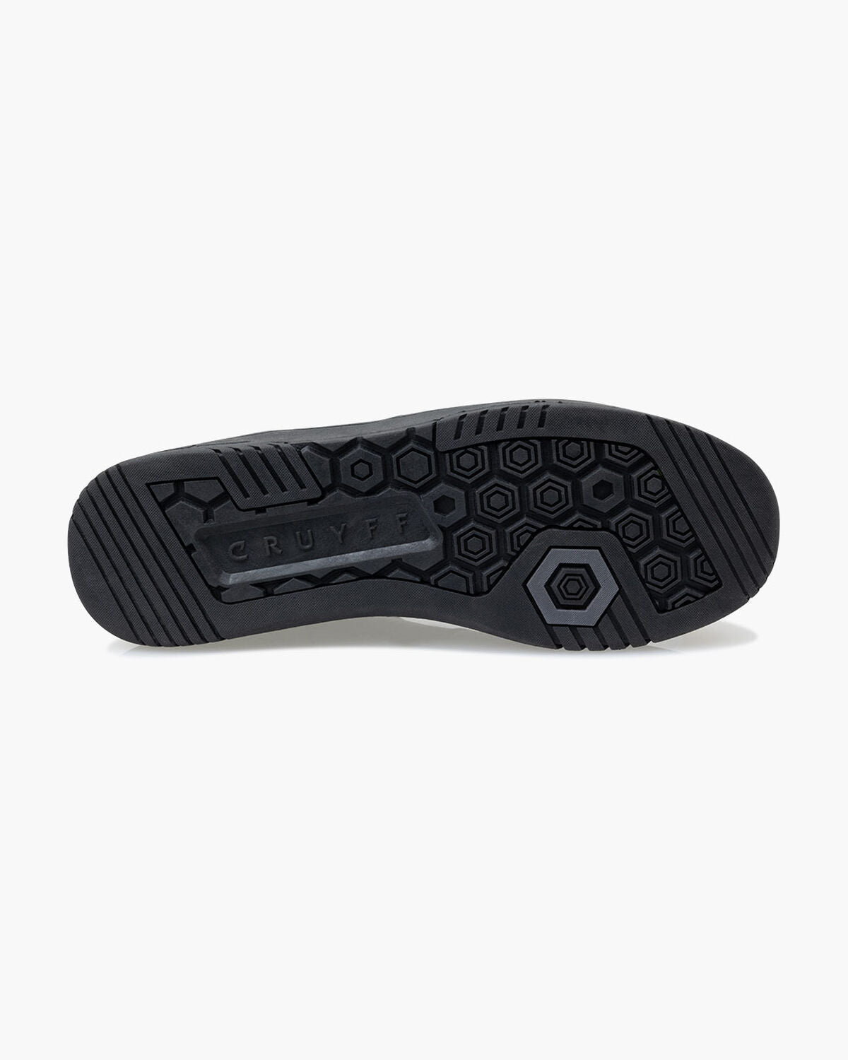 Cruyff Royal C Sneaker: Premium Black Lace-Up with Iconic Insignia for Men