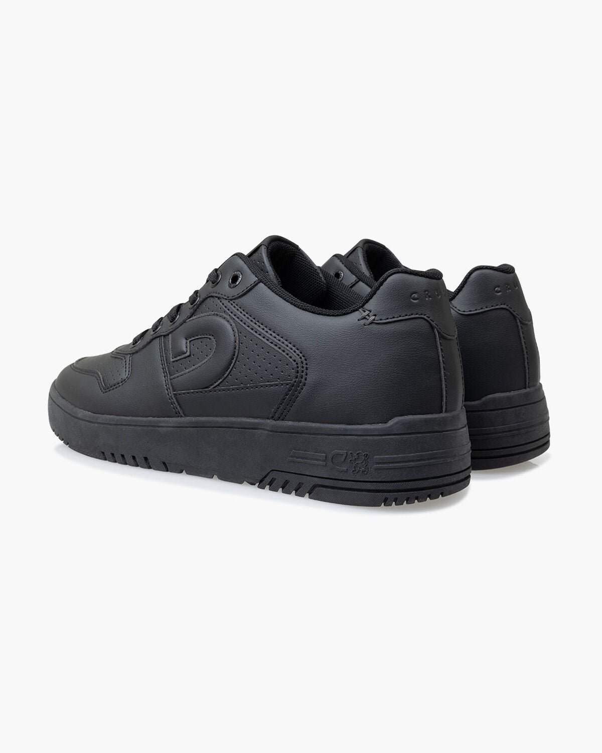 Cruyff Royal C Sneaker: Premium Black Lace-Up with Iconic Insignia for Men