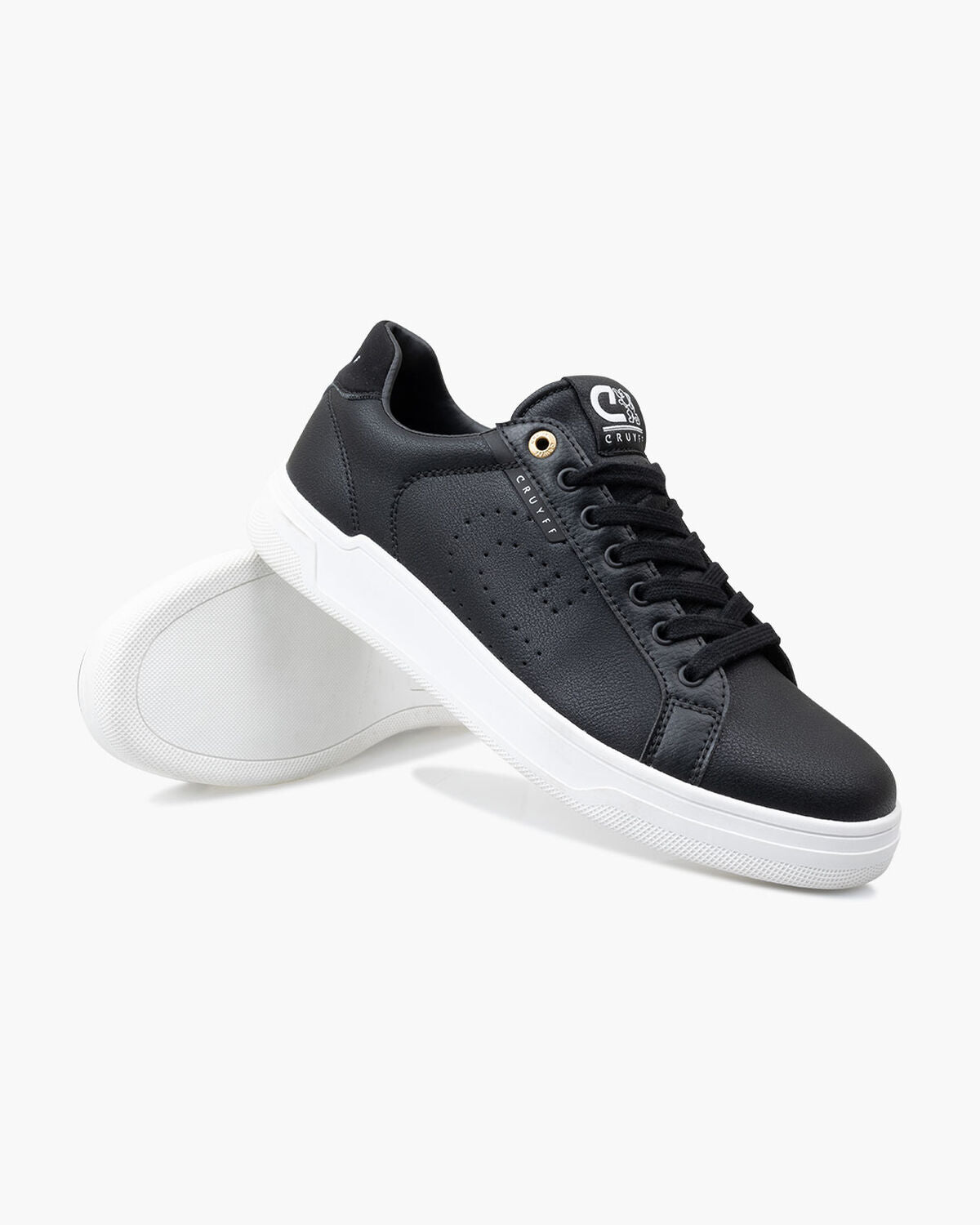 Cruyff Terrace Ultra: Iconic Black & White Sneaker for Stylish Everyday Wear