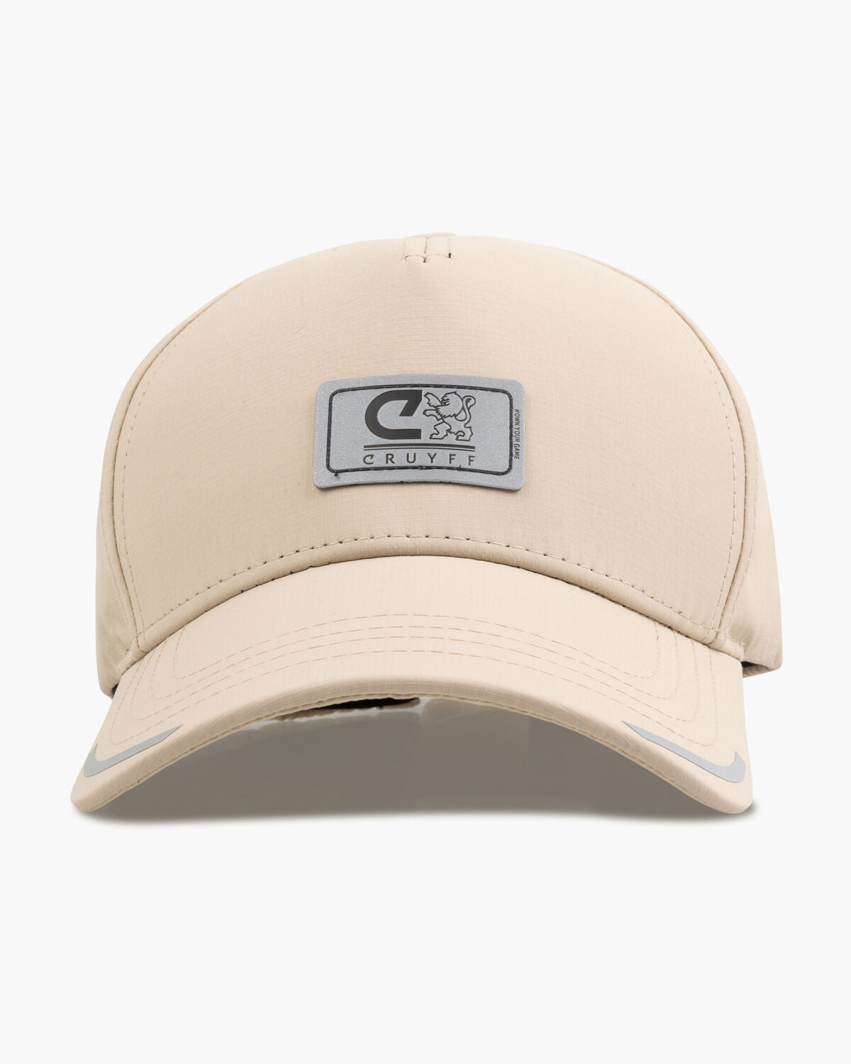 Cruyff Intense Cap: Premium Sand Polyester Baseball Hat for Men