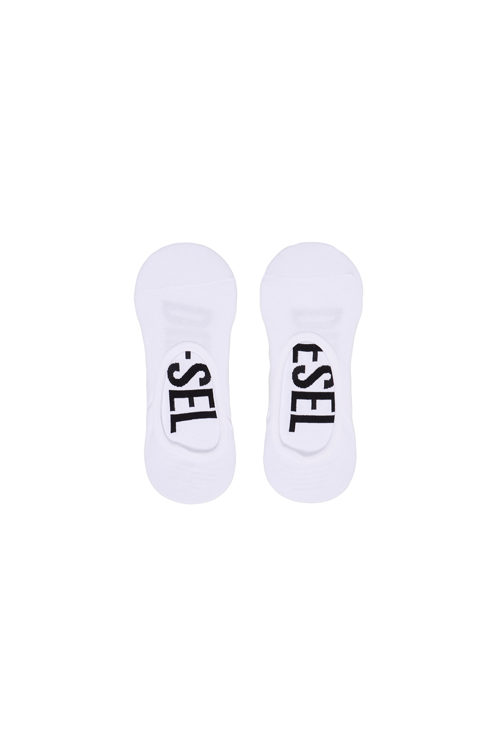 Diesel Hidepat Secret Socks: White, Discreet, Branded, Low-Cut for Ultimate Comfort