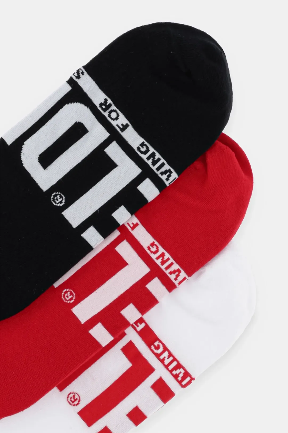 Diesel Gost Threepack Ankle Socks: Multi-Color, Superior Comfort, Durable Style