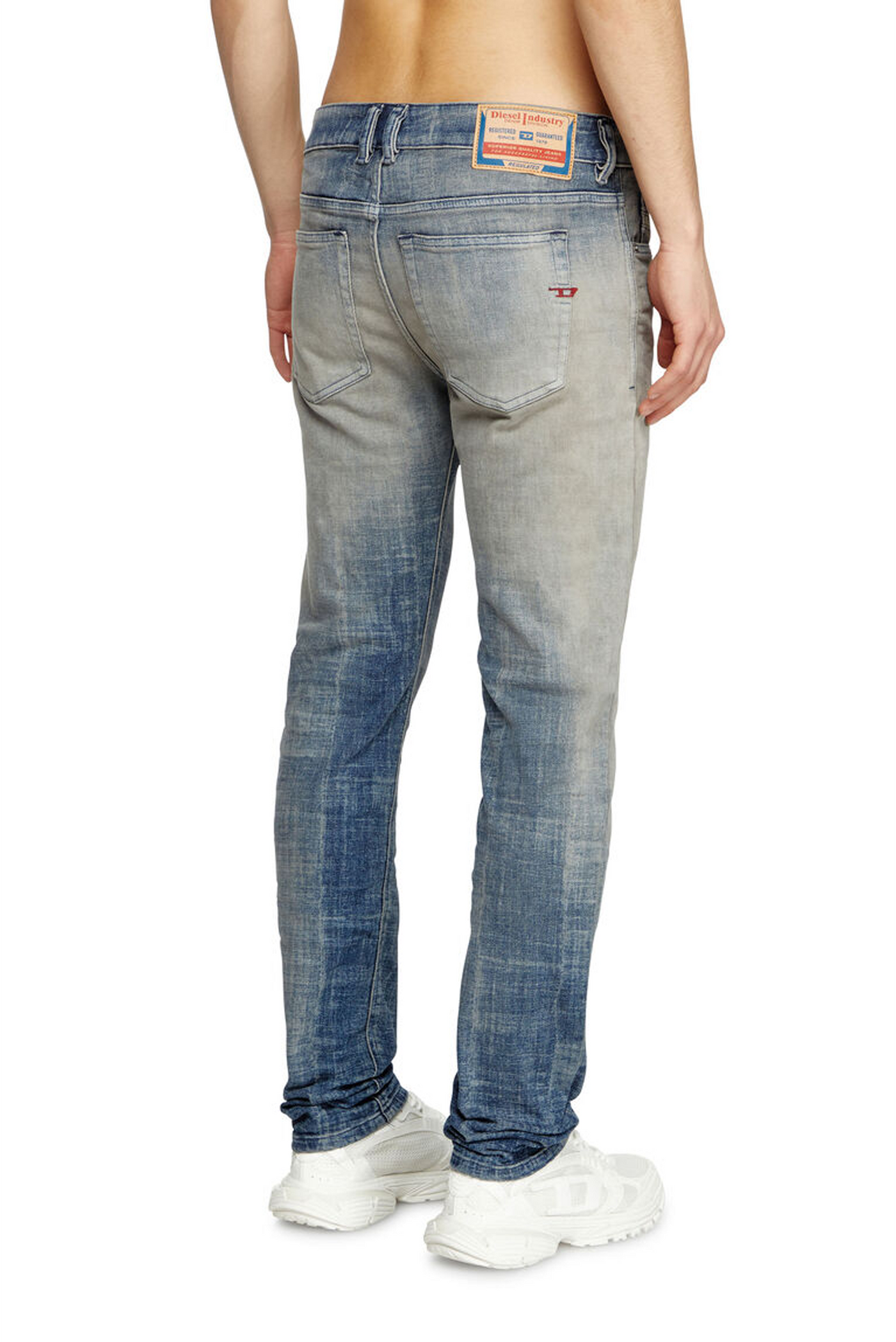 Diesel 1979 Sleenker Skinny Fit Low Waist Blue Stretch Denim Jeans