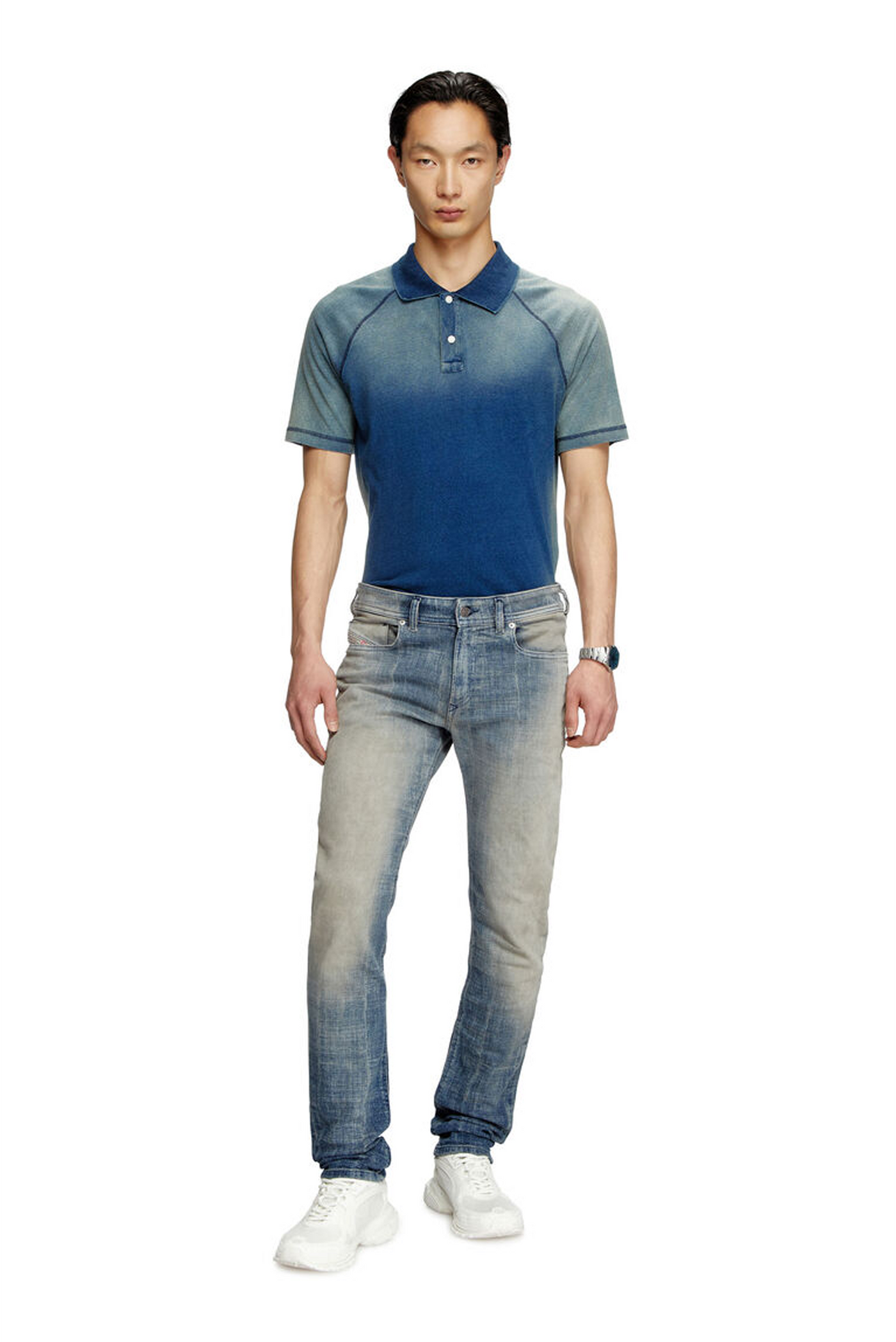 Diesel 1979 Sleenker Skinny Fit Low Waist Blue Stretch Denim Jeans