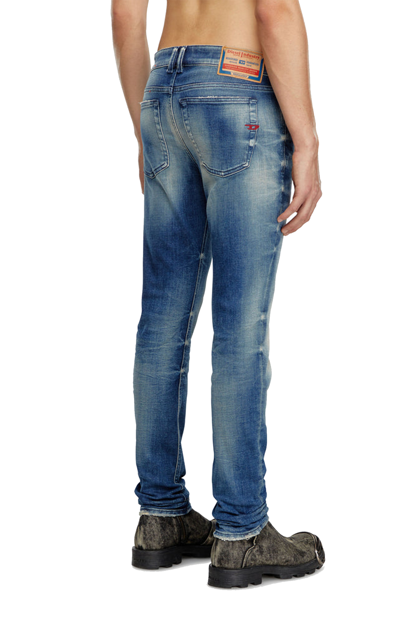 Diesel 1979 Sleenker Men's Skinny Jeans Blue Denim Comfort Fit